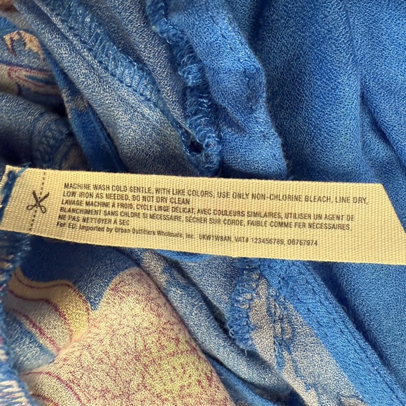 Free People Embrace It Floral Print Square Neck Maxi Dress Size Small - Picture 7 of 10